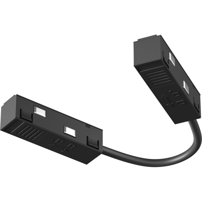 Коннектор питания MAYTONI EXILITY TRA034CPC-42B-15-1 угловой гибкий 15см черный