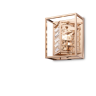 Настенный светильник (бра) MAYTONI TENING MOD060WL-01G