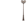 Садово-парковый светильник MAYTONI VIA O023FL-03G
